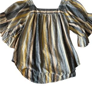 beachlunchlounge Multicolor Striped Blouse